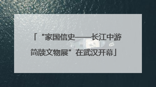 “家国信史——长江中游简牍文物展”在武汉开幕