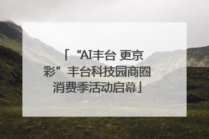 “AI丰台 更京彩”丰台科技园商圈消费季活动启幕