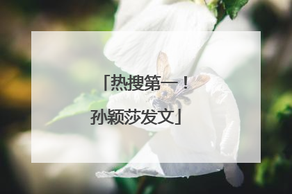热搜第一！孙颖莎发文