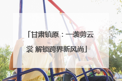 甘肃镇原：一袭剪云裳 解锁跨界新风尚
