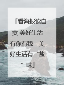 看海报读自贡 美好生活有你有我｜美好生活有“盐”味