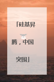 硅基昇腾，中国突围