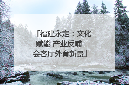 福建永定：文化赋能 产业反哺 会客厅外育新景