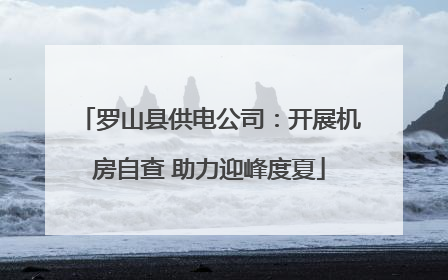 罗山县供电公司：开展机房自查 助力迎峰度夏