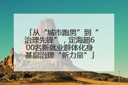 从“城市跑男”到“治理先锋”，定海超600名新就业群体化身基层治理“新力量”