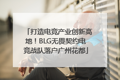 打造电竞产业创新高地！BLG无畏契约电竞战队落户广州花都