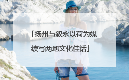 扬州与叙永以荷为媒续写两地文化佳话