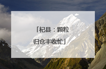 杞县：颗粒归仓丰收忙