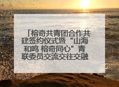 榕奇共青团合作共建签约仪式暨“山海和鸣 榕奇同心”青联委员交流交往交融活动在福州举行