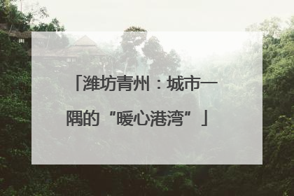 潍坊青州：城市一隅的“暖心港湾”