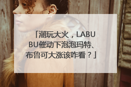 潮玩大火，LABUBU催动下泡泡玛特、布鲁可大涨该咋看？