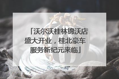 沃尔沃桂林锦沃店盛大开业，桂北豪车服务新纪元来临