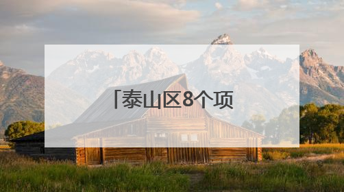 泰山区8个项目入选省级智能制造项目