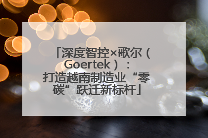 深度智控×歌尔（Goertek）：打造越南制造业“零碳”跃迁新标杆