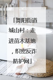 舞阳街道城山村：走进苗木基地，织密反诈防护网