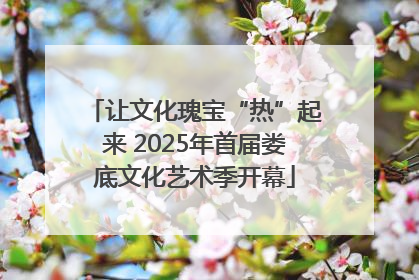 让文化瑰宝“热”起来 2025年首届娄底文化艺术季开幕