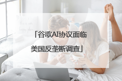 谷歌AI协议面临美国反垄断调查