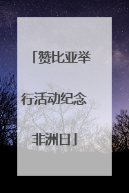 赞比亚举行活动纪念非洲日
