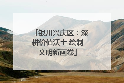 银川兴庆区：深耕价值沃土 绘制文明新画卷