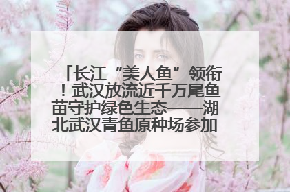 长江“美人鱼”领衔！武汉放流近千万尾鱼苗守护绿色生态——湖北武汉青鱼原种场参加2025年“全国放鱼日”增殖放流活动