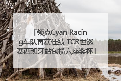 领克Cyan Racing车队再获佳绩 TCR世巡赛西班牙站包揽六座奖杯