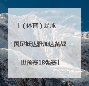 （体育）足球——国足抵达雅加达备战世预赛18强赛