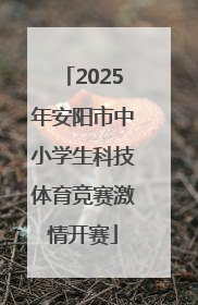2025年安阳市中小学生科技体育竞赛激情开赛